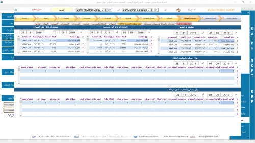 Internal Audit dash board