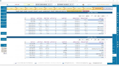 Internal Audit dash board