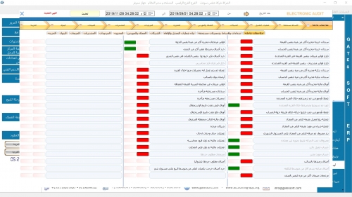 Internal Audit dash board