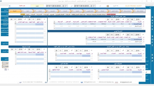 Internal Audit dash board