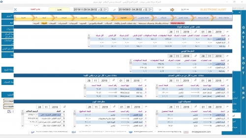 Internal Audit dash board