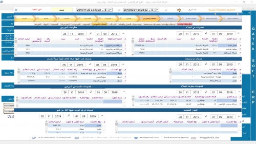 Internal Audit dash board
