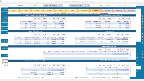 Internal Audit dash board